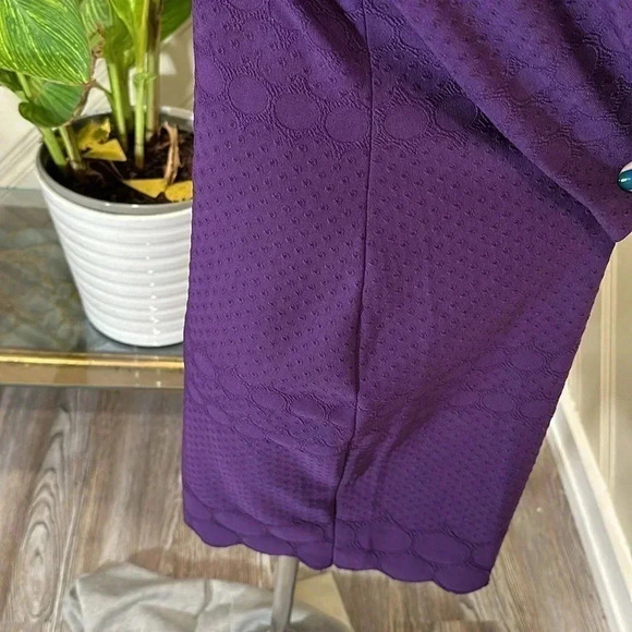 Julia Jordan Purple Midi Dress Size 10 - Picture 8 of 16